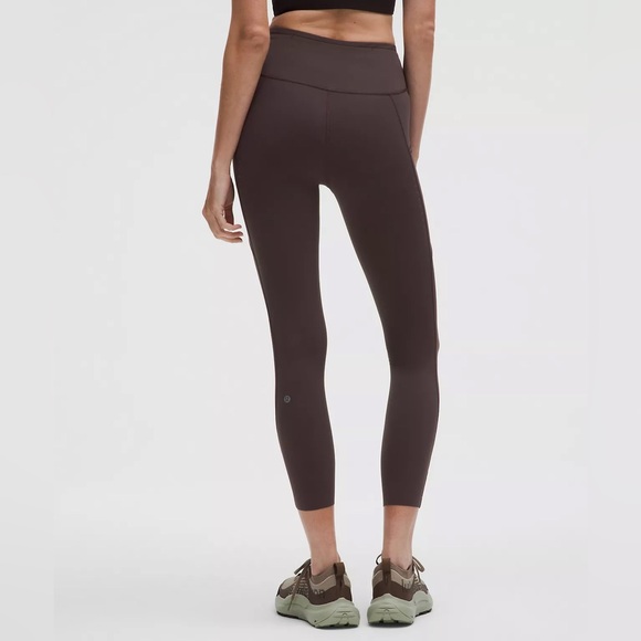 Lululemon Fast and Free High-Rise Tight 25” – Sequoia – Size 8 - Picture 3 of 9